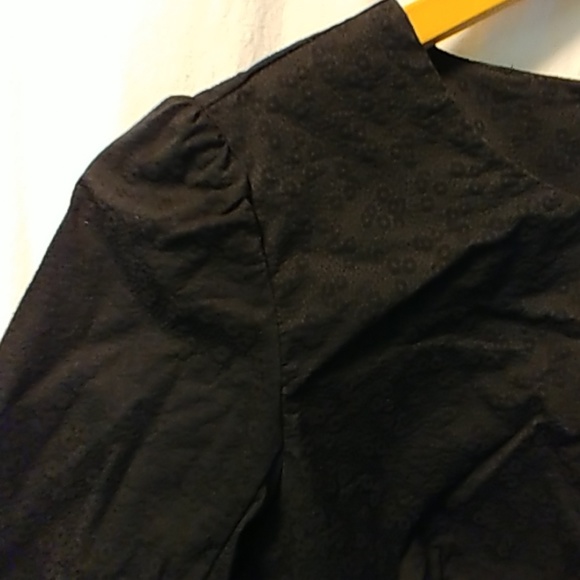 Zac Posen black floral dress size 4 - Picture 4 of 8